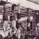 Benito Mussolini and Claretta Petacci’s corpses displayed in Piazzale Loreto.